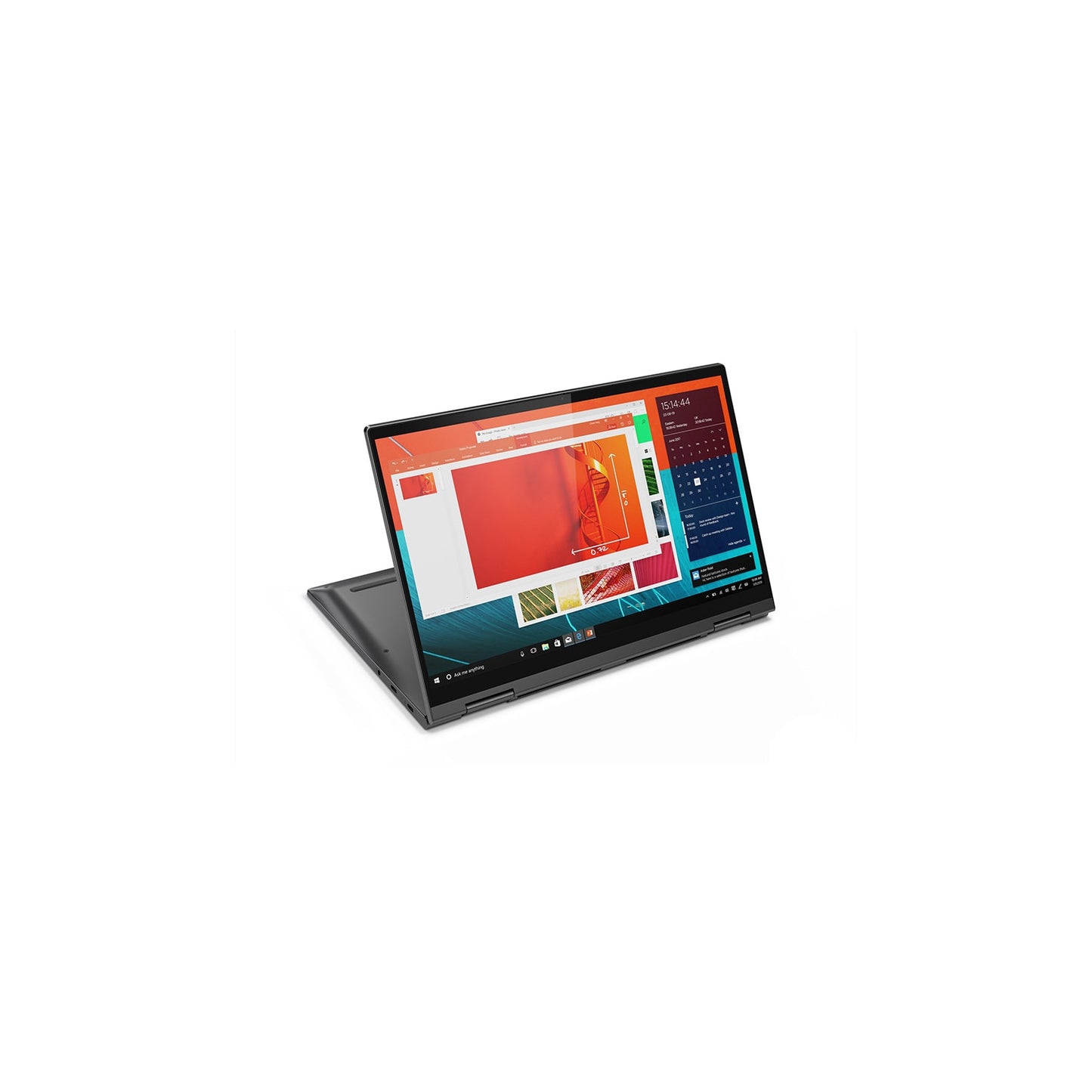 Refurbished(Excellent) Lenovo Yoga C740 14IML 2-in-1 Laptop | 14" 1920x1080 FHD | Core i5-10210U - 256GB SSD - 8GB RAM | 4 cores @ 4.2 GHz , Backlit keyboard , Win 11 Home Silver - Image 7