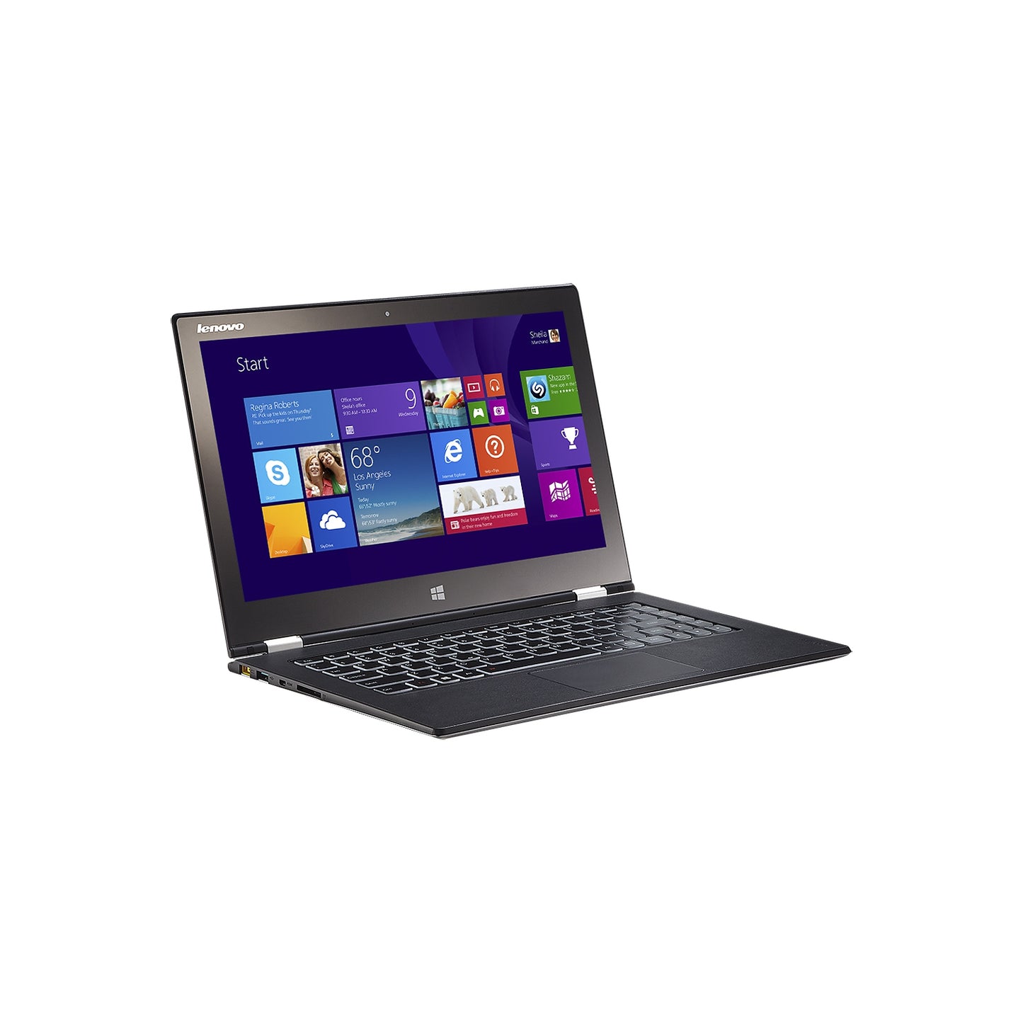 Refurbished (Good) - Lenovo Yoga 2 Pro Convertible Touchscreen Ultrabook 13.3" QHD+ 3200 x 1800 - Core i7-4510U, 8GB RAM, 256GB SSD, Windows 11 Home - Image 2