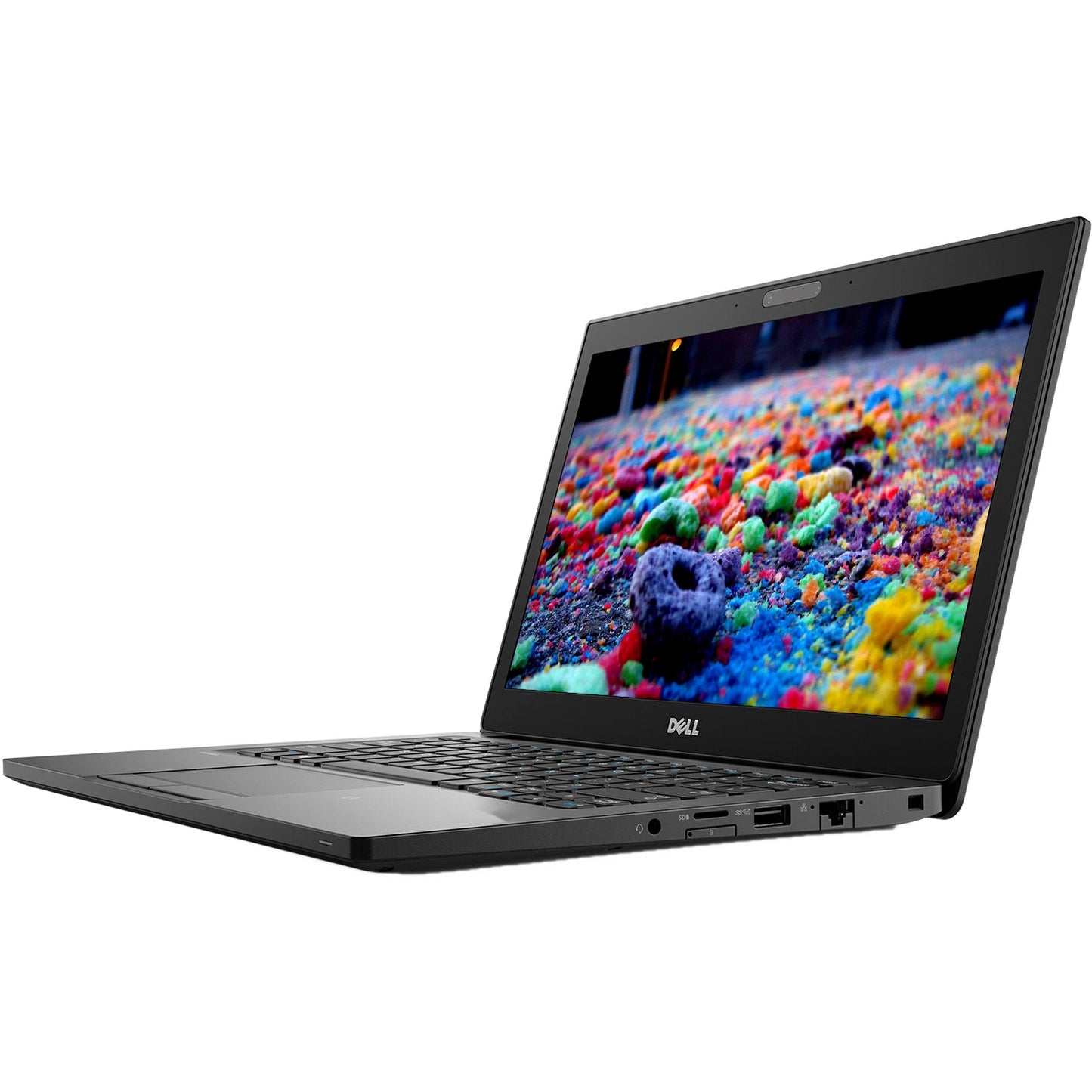 Refurbished (Excellent) - Dell Latitude 7290 - 12.5" screen size - i5-8350U CPU 4Cores @ 3.60GHz - 16GB RAM - 256GB SSD - Windows 11 Pro - Black - Image 3