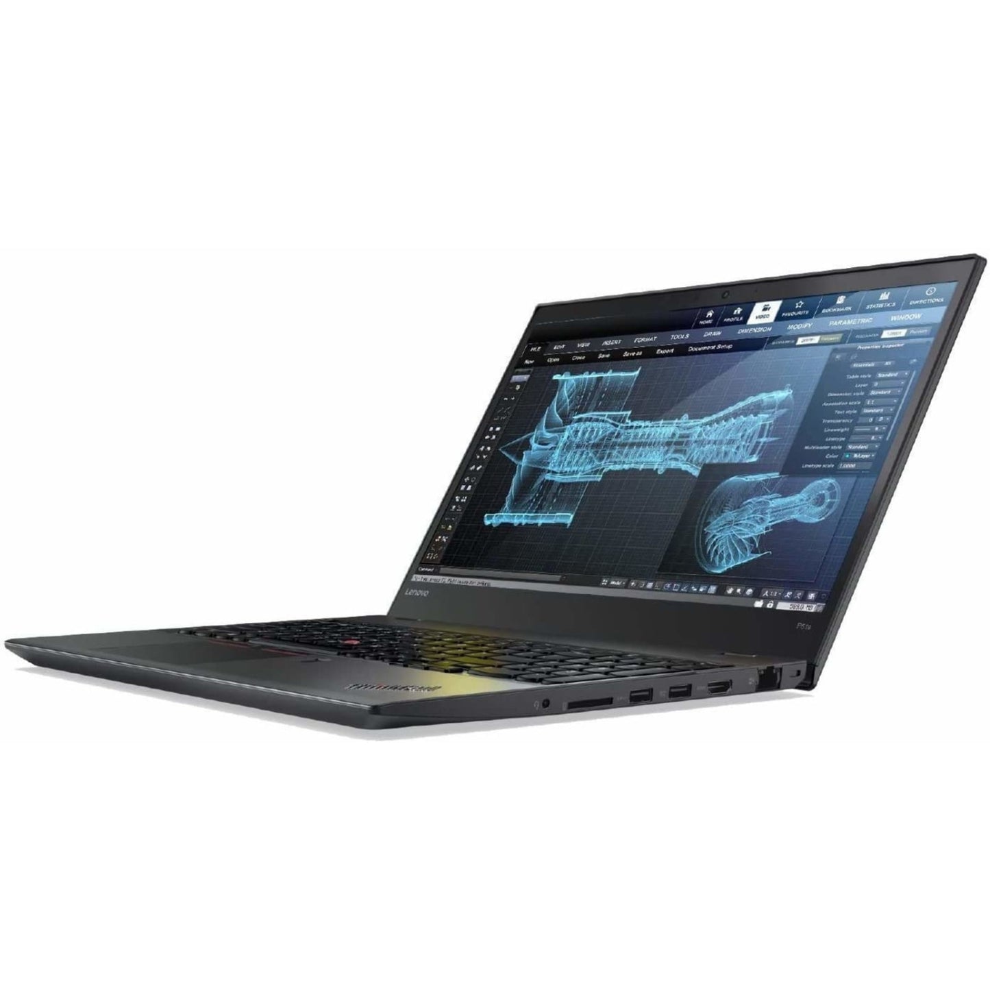 Refurbished (Excellent) Lenovo ThinkPad P51s Laptop | 15.6" 3840 x 2160 UHD(4K) | Core i7-6600u 1TB SSD - 32GB RAM | 2 cores @ 3.4 GHz NVIDIA Quadro M520 Mobile Win 11 Pro Black - Image 1