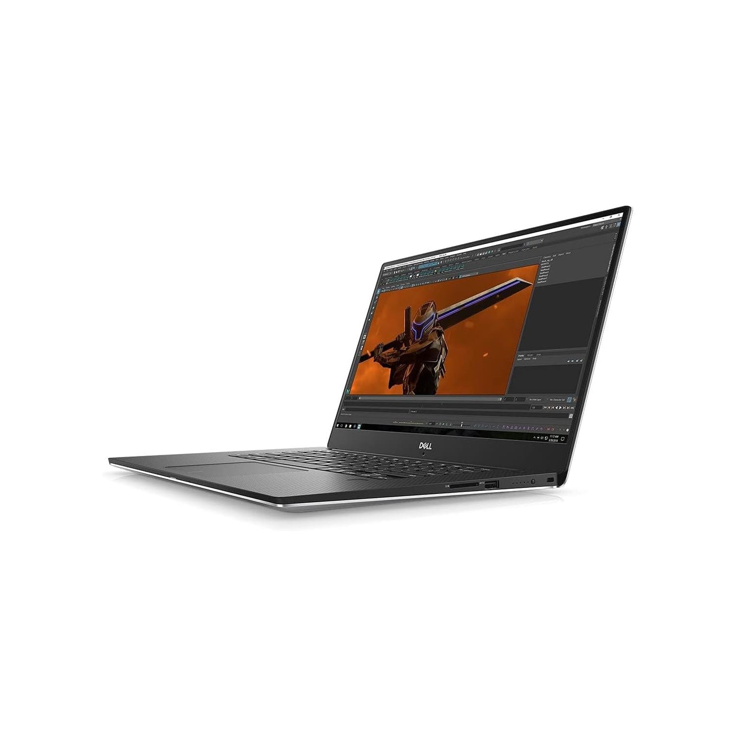 Refurbished (Excellent) - Dell Precision 5530 -15"- UHD/4K Touch-NVIDIA Quadro P1000 4GB -i7-8850H -32GB RAM - 1TB SSD - WIN 11 PRO Silver - Image 3