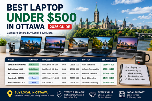 Best Laptop Under $500 in Ottawa