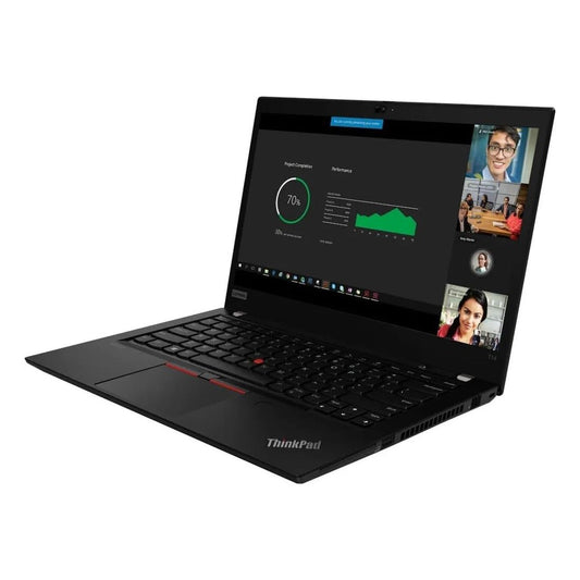 Refurbished (Excellent) Lenovo ThinkPad T14 Gen 1, 14" FHD , Backlit Keyboard , Laptop, i7-10610U vPro, 16GB RAM , 512GB SSD , Touch , 1920 x 1080  , Windows 11 Pro Black - Image 1