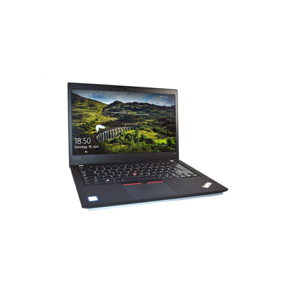 Refurbished (Excellent)  Lenovo ThinkPad T490s Laptop | 14" 1920x1080 FHD Touch | Core i7-8565U - 512GB SSD - 8GB RAM | 4 cores @ 4.6 GHz | Backlit Keyboard | Win 11 Pro Black - Image 1