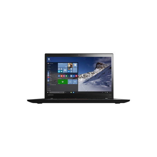 Refurbished (Excellent) - Lenovo ThinkPad T460s 14" FHD  Backlit keyboard - Intel Core i7-6600U@3.40GHz , 8GB RAM, 256GB SSD Win 11 Black - Image 1