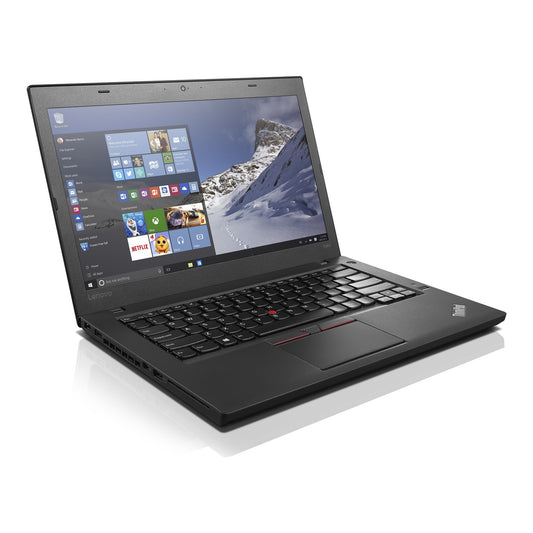 Refurbished (Excellent) - Lenovo ThinkPad T460 14" FHD Laptop - Intel Core i5-6300U@3.00GHz  - 16GB RAM - 512GB SSD - Windows 11 Pro Black - Image 1