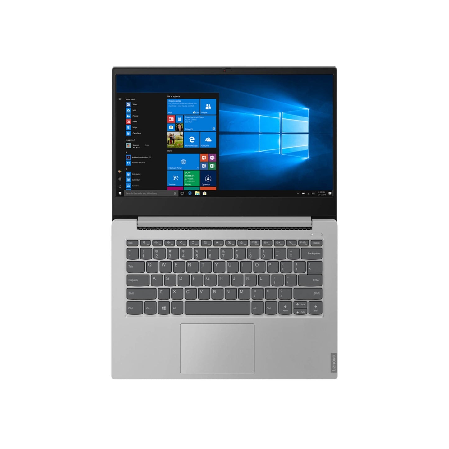 Refurbished(Excellent)Lenovo IdeaPad S340-15API Laptop | 15.6" FHD | Ryzen 5 3500U - 256GB SSD - 12GB RAM - AMD Radeon Vega Mobile Gfx | Touch | 2 cores @2.10GHz - Win 11 , Silver  - Image 5