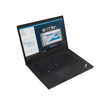 Refurbished (Excellent)  Lenovo ThinkPad E490 Laptop | 14" 1920x1080 FHD | Core i5-8265U - 256GB SSD Hard Drive - 8GB RAM | 4 cores @ 3.9 GHz Win 11 Pro Black - Image 2
