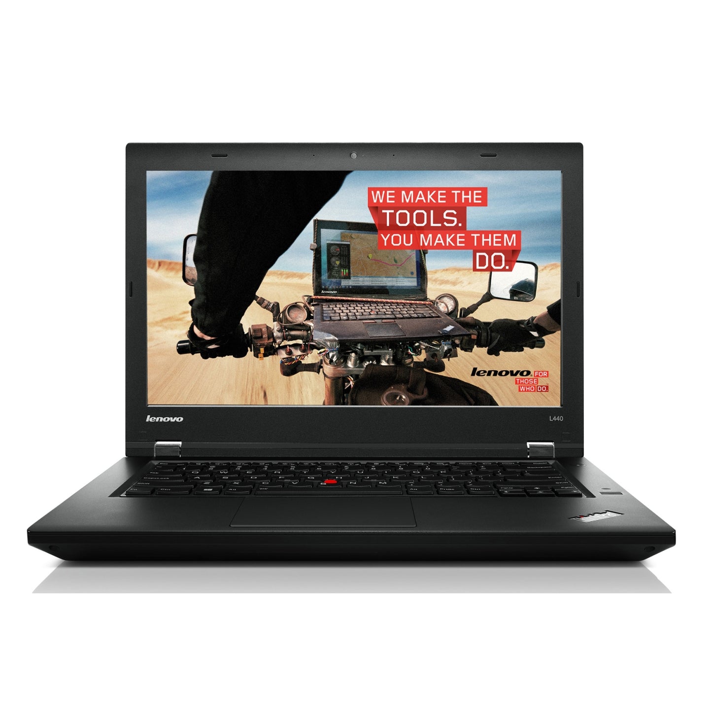 Refurbished (Excellent) - Lenovo ThinkPad L440 Core i5-4200M @ 3.10GHz - 8GB RAM - 256GB SSD - 14" - WEBCAM - WIN 11 PRO External DVDRW , Black - Image 1
