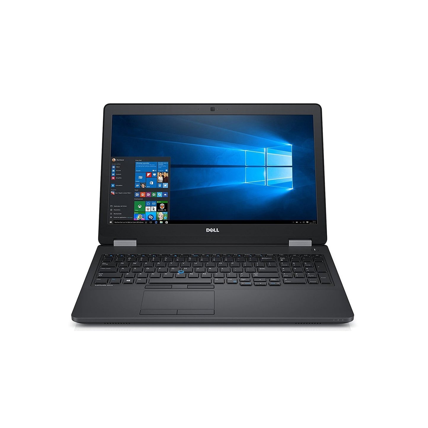 Refurbished (Excellent) Dell Latitude  E5570 15.6" Business Laptop - IntelCore i7-6820HQ 3.60GHZ, 16GB RAM, 256GB SSD, Webcam, Win 11 Pro, Black Radeon HD 8670A - Image 1