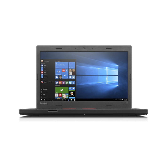 Refurbished (Good) - Lenovo ThinkPad E460 14" Laptop - Intel i3-6100U - 2.3GHz , 8GB RAM - 256GB SSD - WiFi - Win 11 Black  - Image 1