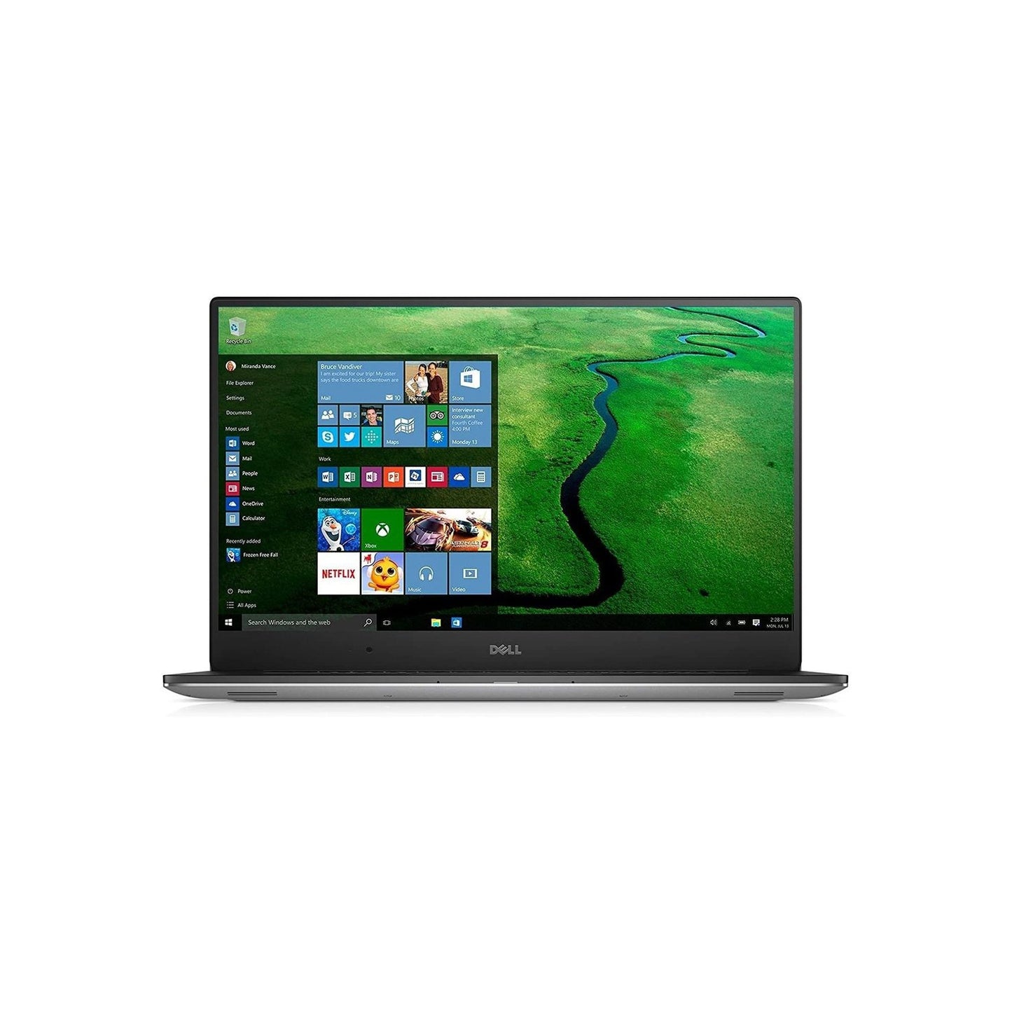 Refurbished (Excellent) - Dell Precision 5520 15.6" FHD Workstation Laptop: Core i5-7440HQ  3.8GHz Quad-core CPU, 16GB RAM, 512GB SSD , Backlit Keyboard , Windows 11 Pro Black - Image 1