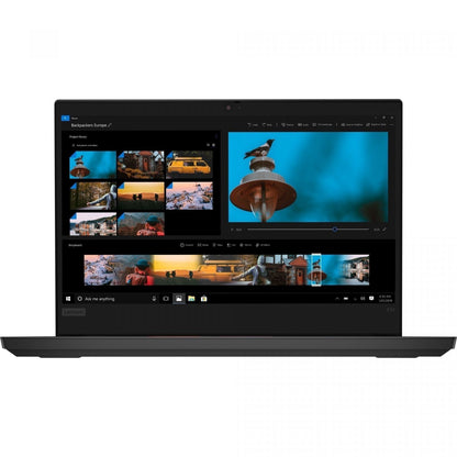 Refurbished (Good)  Lenovo ThinkPad E14 Gen 2 Intel Laptop | 14" 1920x1080 FHD | Core i5-1135G7 - 512 SSD  - 8GB RAM | 4 cores @ 4.2 GHz Backlit Keyboard  Win 11 Pro Black - Image 1