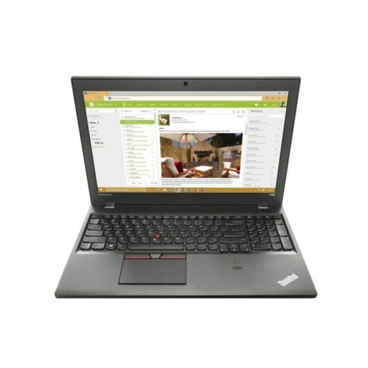 Refurbished (Excellent) - Lenovo ThinkPad T560, Intel core i5-6300U, 8GB RAM, 256GB SSD, 15.6 inch Display, Backlit Keyboard , Windows 11 Pro , Black - Image 1
