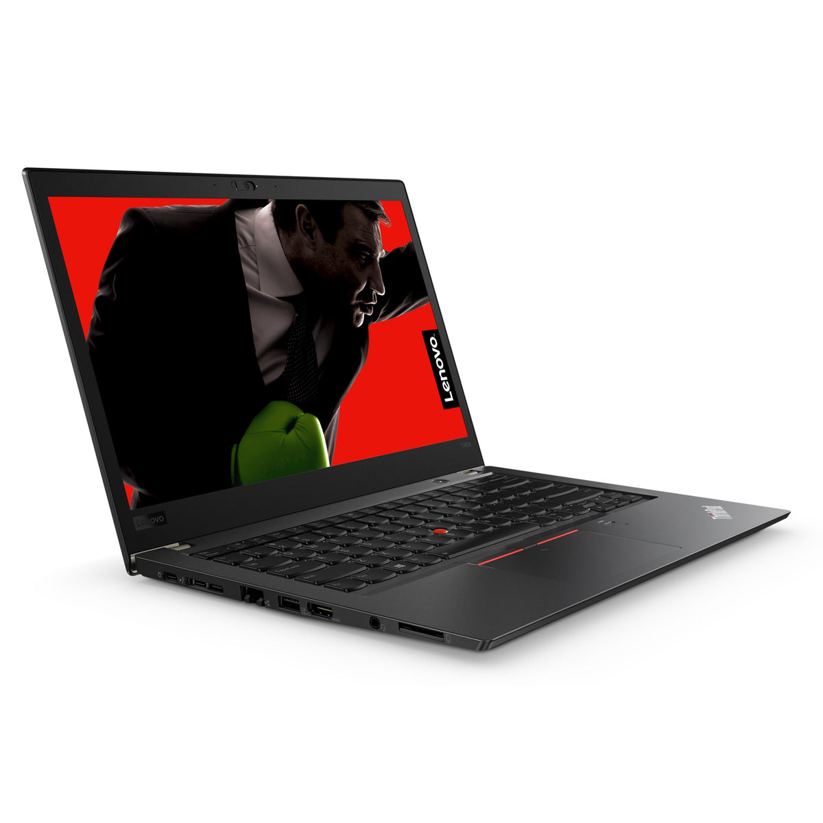 Refurbished (Excellent) - Lenovo ThinkPad T480s 14" FHD Touch Backlit keyboard Laptop - i5-8350U - 8GB DDR4 - 256GB SSD - 4 cores @ 3.60GHz  Windows 11 Pro - Black  - Image 2