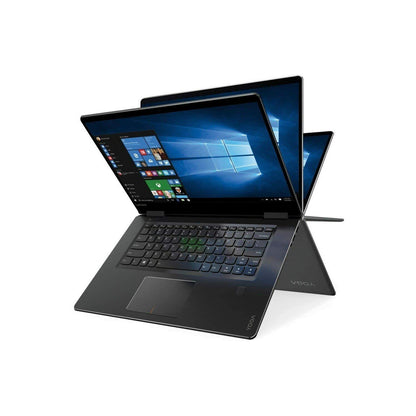 Refurbished (Excellent) - Lenovo Yoga 710-15ISK, 15.6" FHD 1920 x 1080  Laptop, i7-6500U , Backlit Keyboard , 16GB RAM, 256GB SSD, NVIDIA GeForce 940MX , Windows 11 , Grey - Image 1