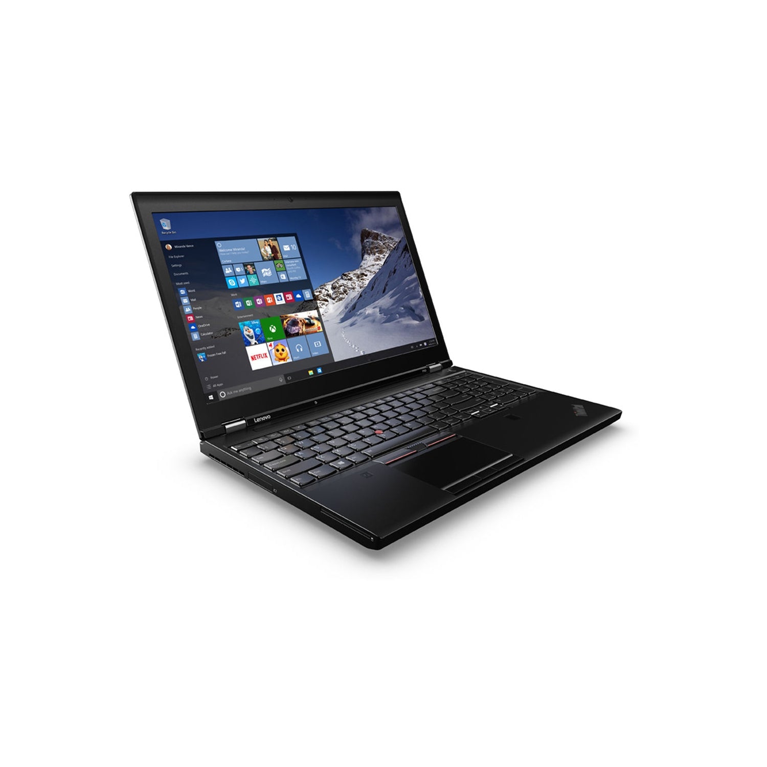 Refurbished (Good) Lenovo ThinkPad P50 Workstation 15.6" Laptop, Intel Xeon E3-1505M 2.8GHz, 32GB RAM, 256GB SSD, Nvidia Quadro M2000M 4GB, Backlit keyboard  Windows 11 Pro. - Image 3