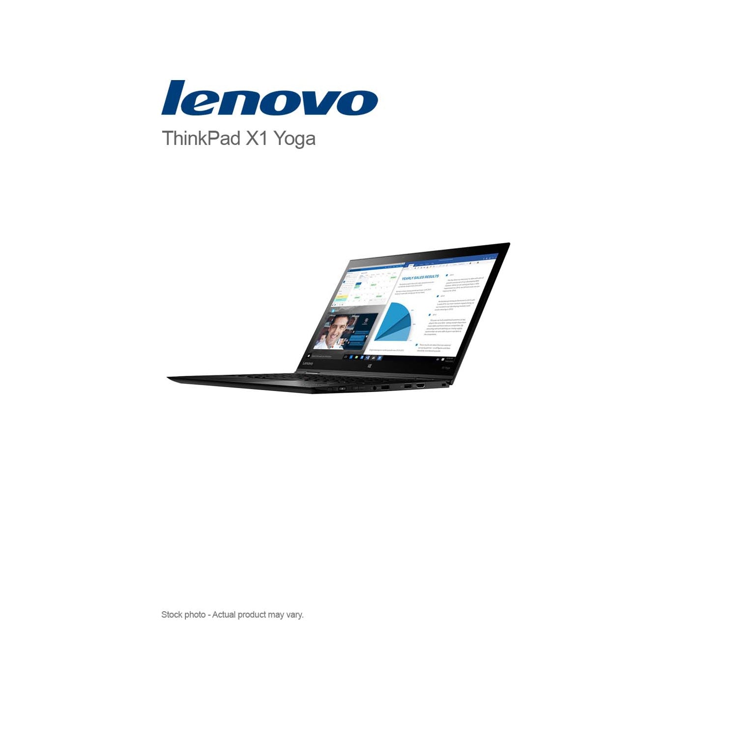 Refurbished (Excellent) Lenovo ThinkPad X1 Yoga Core i7-6600U, 16GB, 256GB M.2 NVME, 14″ 2560 x 1440 QHD(2K)  Touch, WIN 11 Pro Black - Image 2