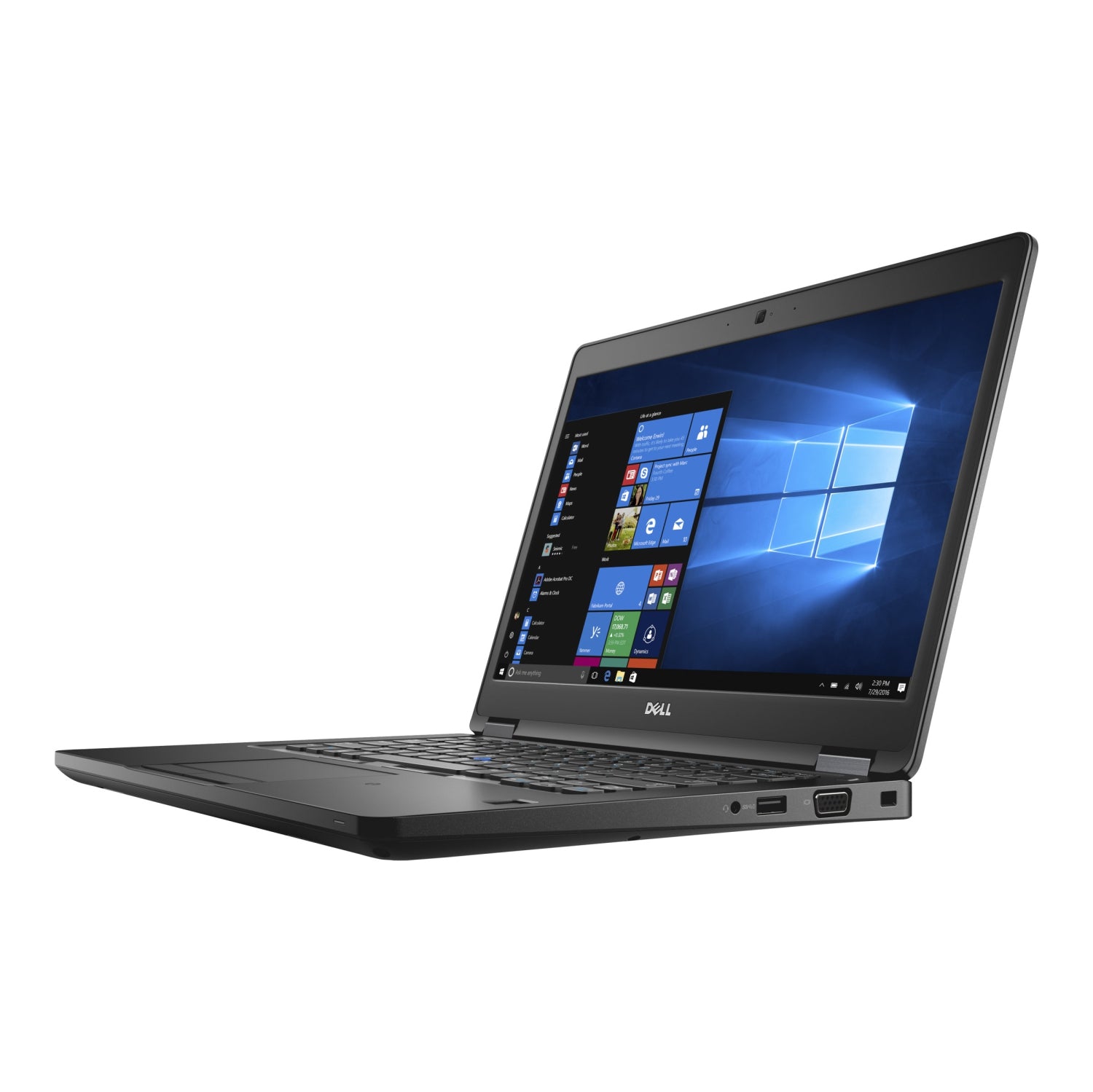 Refurbished(Excellent) Dell Latitude 5480 -14" Intel  Quad Core i7-7820 HQ- 2.9 GHz, 32GB DDR4 RAM, 1TB SSD, Webcam, Windows 11 pro  Black - Image 2