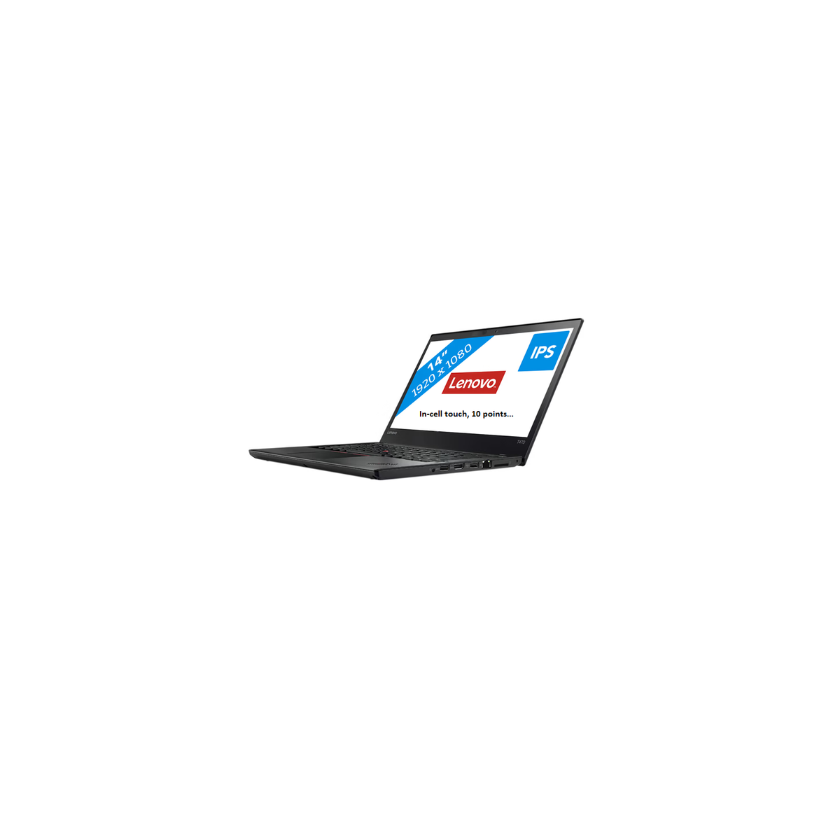 Refurbished(Excellent)- Lenovo ThinkPad T470 14" FHD Laptop  - Intel Core i5-6300U, 256GB SSD, 8GB RAM - Windows 11 Pro - Image 3