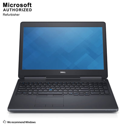 Refurbished (Good) -Dell Precision 7510 15.6" FHD Business Laptop, Intel Core i7-6920HQ  3.8GHZ, Backlit keyboard , 16GB RAM , 512GB SSD , NVIDIA Quadro M1000M , Win 11 Pro Black - Image 4