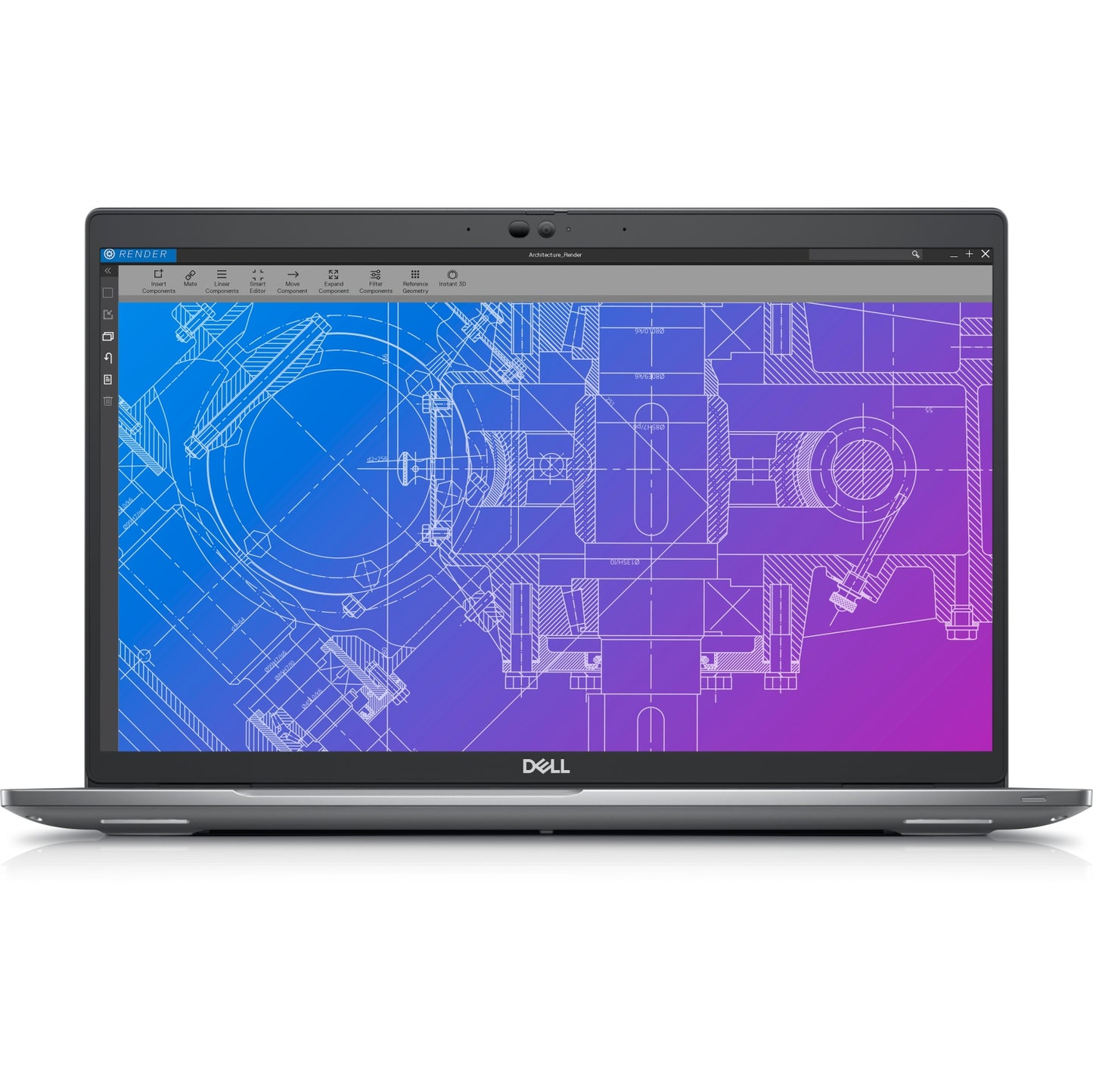 Refurbished (Excellent) Dell Precision 3570 Workstation Laptop(2022) | 15.6" FHD | Core i7-1255U - 512GB SSD  16GB RAM  Backlit Keyboard Nvidia Quadro T550 10 cores @4.70GHz Win 11 - Image 1