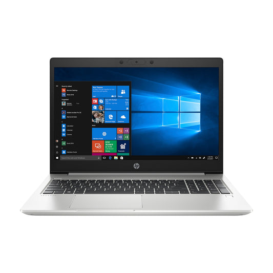 Refurbished (Good) - HP ProBook 455 G6, Laptop, 15.6" FHD, AMD Ryzen 3 2200U @ 2.50GHz, Radeon Graphics, 8GB, 256GB SSD, Backlit Keyboard , Webcam, Windows 11 Pro Silver - Image 1
