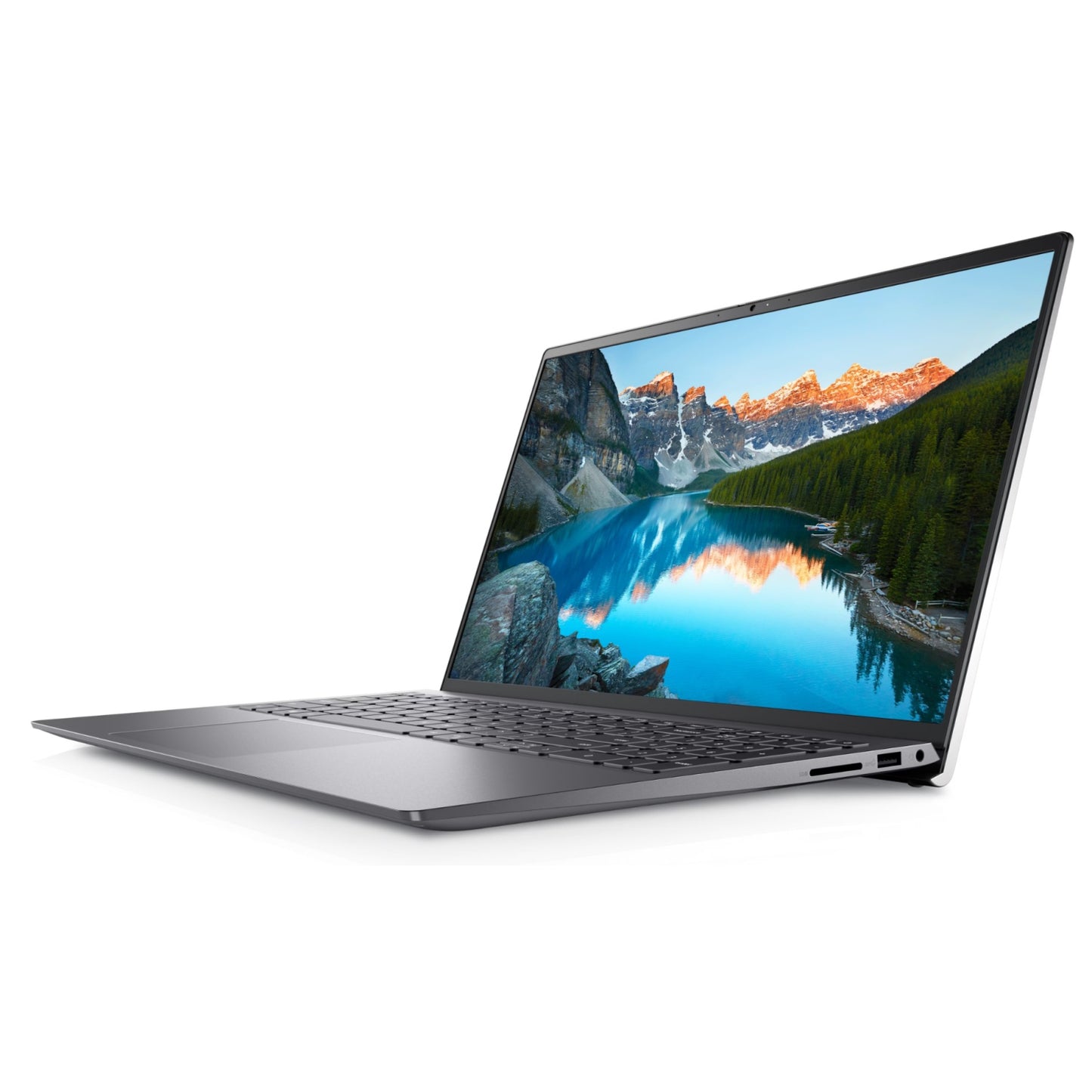 Refurbished (Excellent) - Dell Inspiron 15 5510, Business Laptop, 15.6" FHD, Intel Core i7-11370H @ 4.80GHz, 16GB, 256GB NVMe SSD, Backlit Keyboard, Fingerprint, Win11 Pro Silver - Image 1