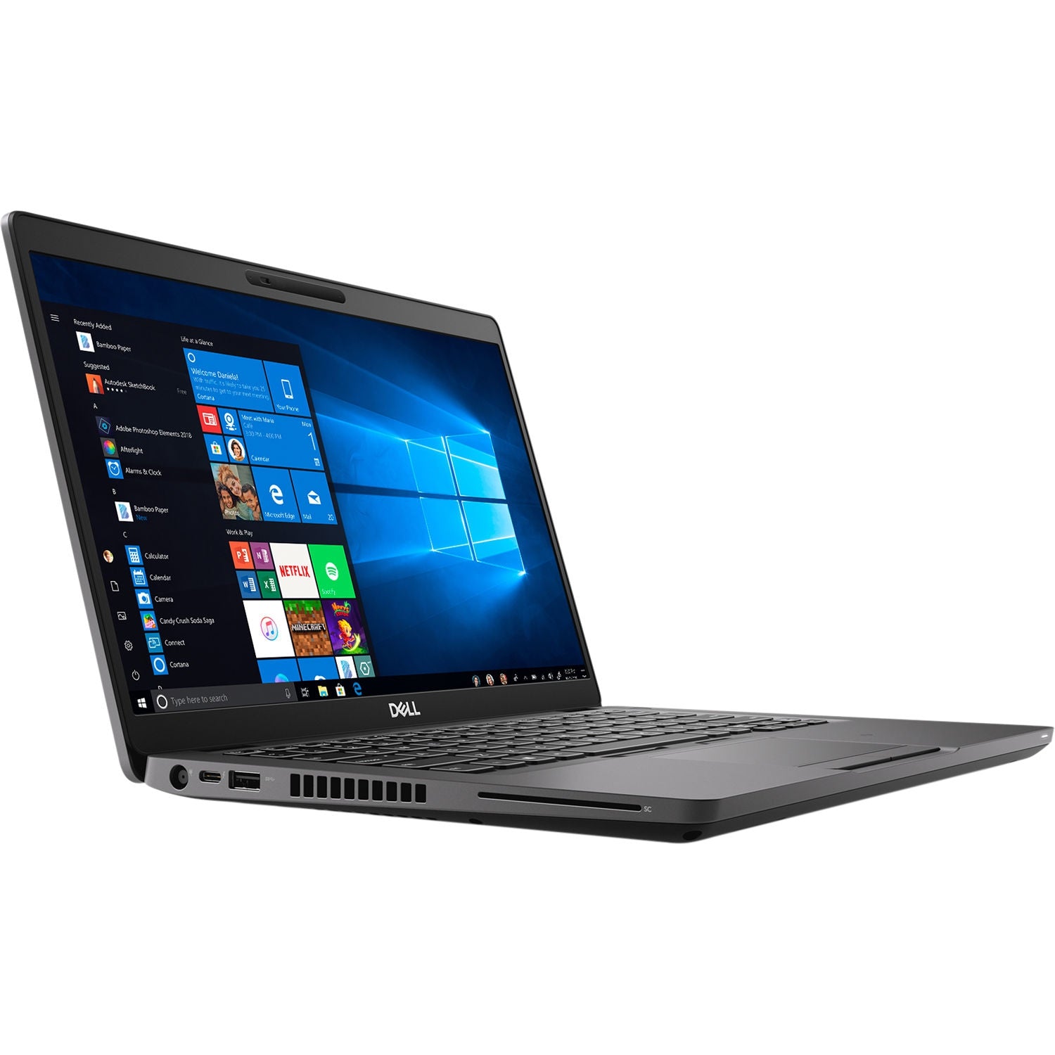 Refurbished (Excellent) - Dell Latitude 5400 14" FHD - Backlit Keyboard - Black Intel i5-8265U 16 GB RAM  512 GB SSD  Windows 11 Pro + 3 in 1 Adapter Type-c (PD) +  HDTV + USB 3.0 - Image 3