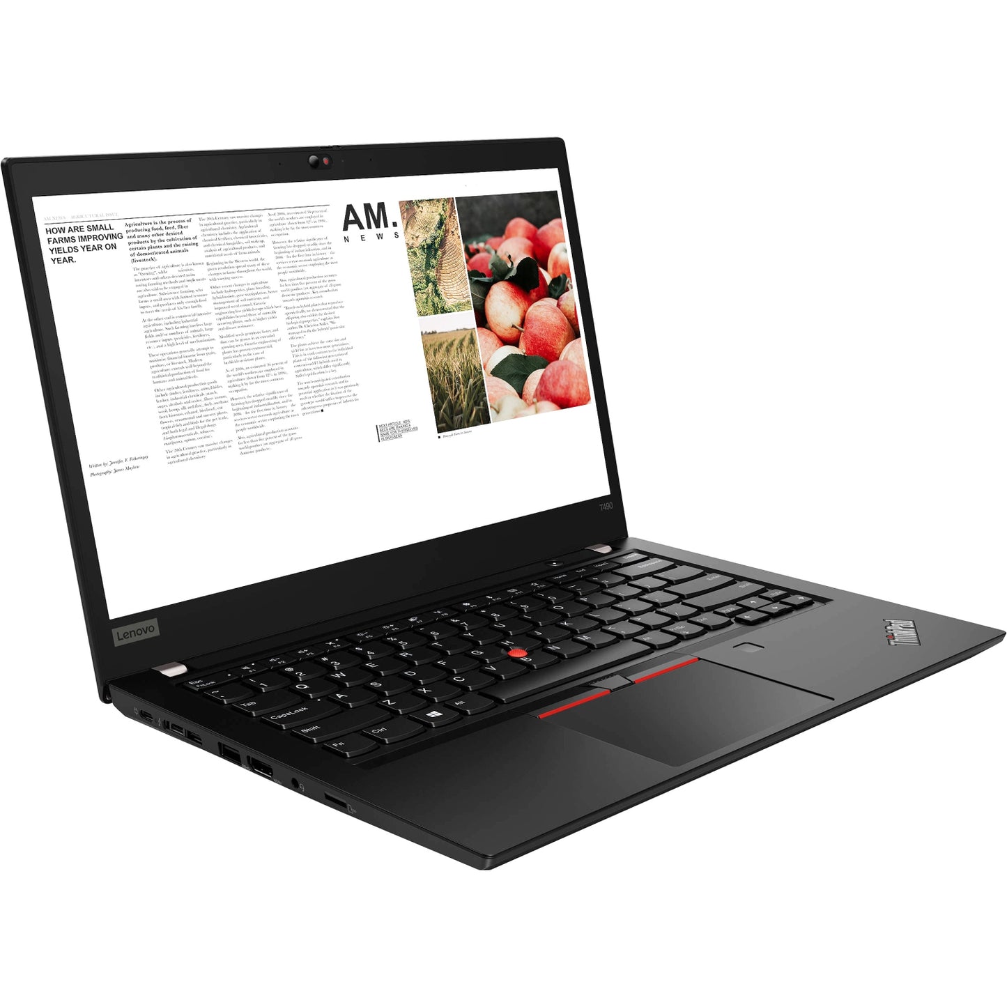 Refurbished (Excellent) - Lenovo ThinkPad T490 14" FHD Laptop - Black  Intel i7-10510U / 16 GB RAM / 512 GB SSD / Backlit Keyboard  Windows 11 Pro - Image 2