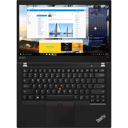 Refurbished (Excellent) - Lenovo ThinkPad T490 14" FHD Laptop - Black  Intel i7-10510U / 16 GB RAM / 512 GB SSD / Backlit Keyboard  Windows 11 Pro - Image 4