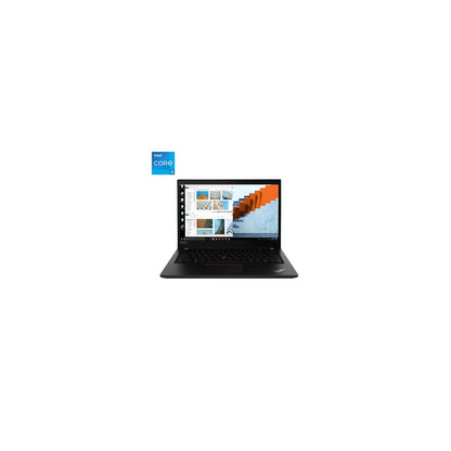 Refurbished (Excellent) - Lenovo ThinkPad T14 Gen 2 14" Laptop - Intel Core i5-1135G7  4cores @ 4.20GHz 256GB SSD  8GB RAM  Windows 11  Black - Image 1