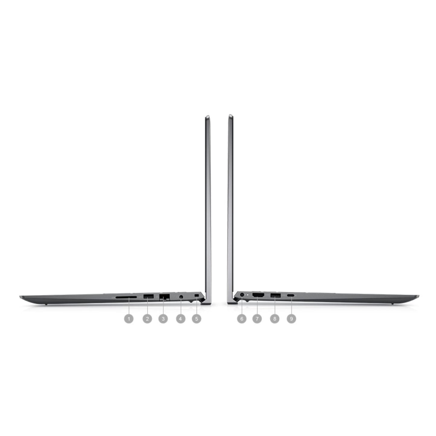 Refurbished (Excellent) - Dell Inspiron 15 5510, Business Laptop, 15.6" FHD, Intel Core i7-11370H @ 4.80GHz, 16GB, 256GB NVMe SSD, Backlit Keyboard, Fingerprint, Win11 Pro Silver - Image 5
