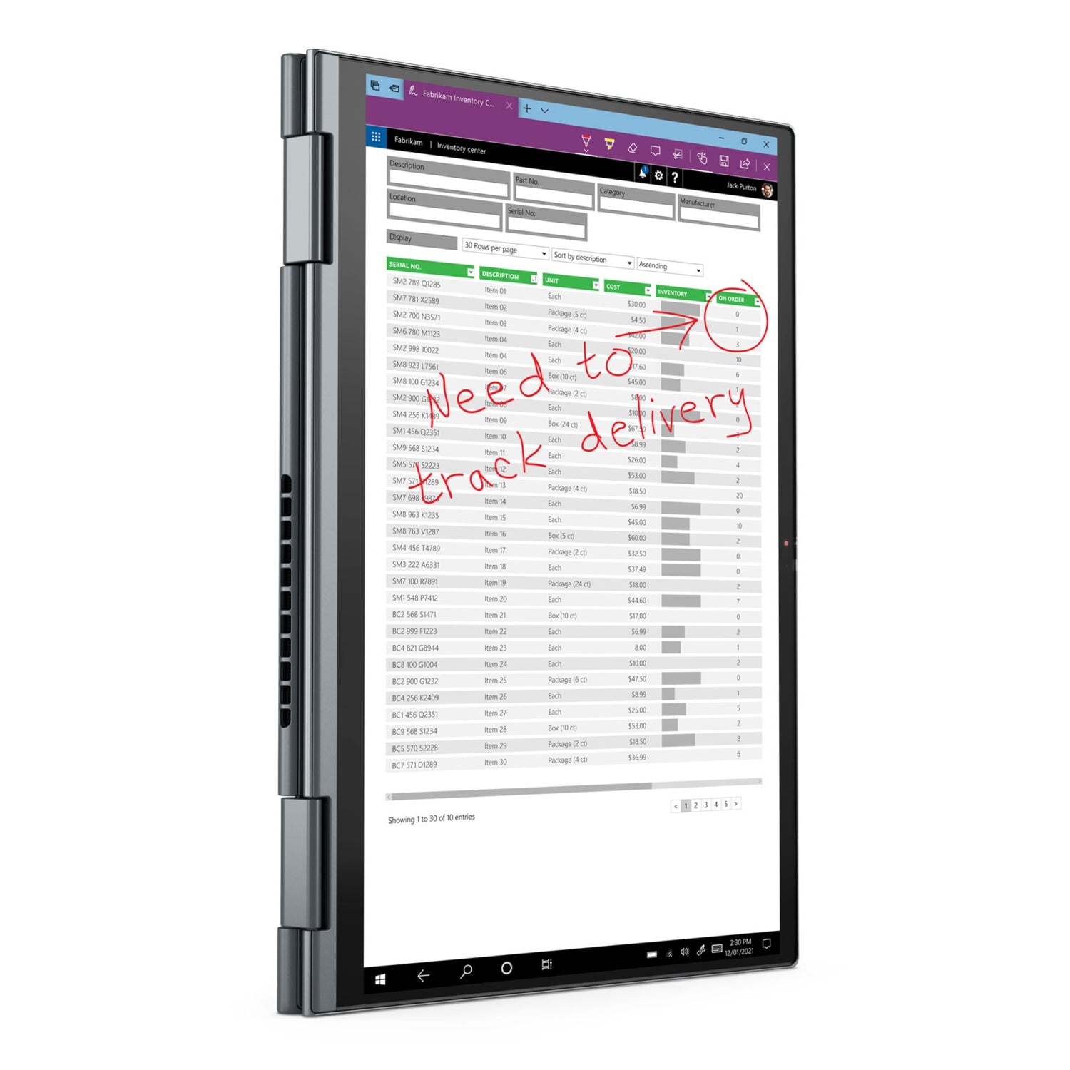 Refurbished(Excellent) Lenovo ThinkPad X1 Yoga Gen 6 - 2-in-1 Touch | FHD+ Laptop | Backlit Keyboard  | Core I7-1185G7@3.00GHz , 16GB RAM , 512GB SSD , Windows 11 Pro,  Grey - Image 3