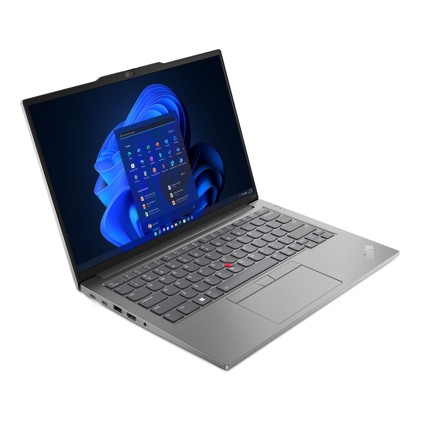 Refurbished (Excellent)  Lenovo ThinkPad E14 Gen 5 Intel Laptop (2023) | 14"  FHD+ | Core i5-1335U - 512GB SSD - 16GB RAM | Backlit Keyboard | 10 cores @ 4.6GHz Win 11 Pro Black - Image 2