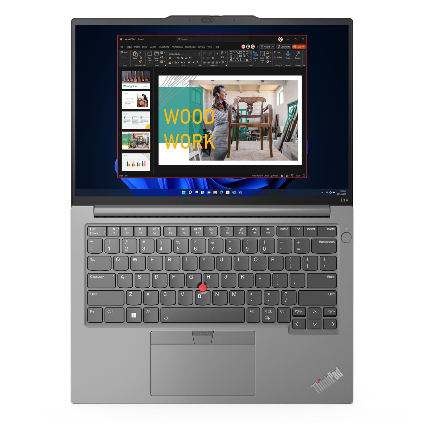 Refurbished (Excellent)  Lenovo ThinkPad E14 Gen 5 Intel Laptop (2023) | 14"  FHD+ | Core i5-1335U - 512GB SSD - 16GB RAM | Backlit Keyboard | 10 cores @ 4.6GHz Win 11 Pro Black - Image 6