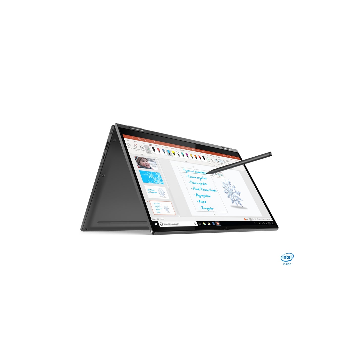 Refurbished (Excellent) - Lenovo Yoga 730-15IKB 2-in-1 i7-8550U 512GB SSD 16GB RAM 15.6" FHD Touch  Backlit Keyboard Win11 Grey - Image 2