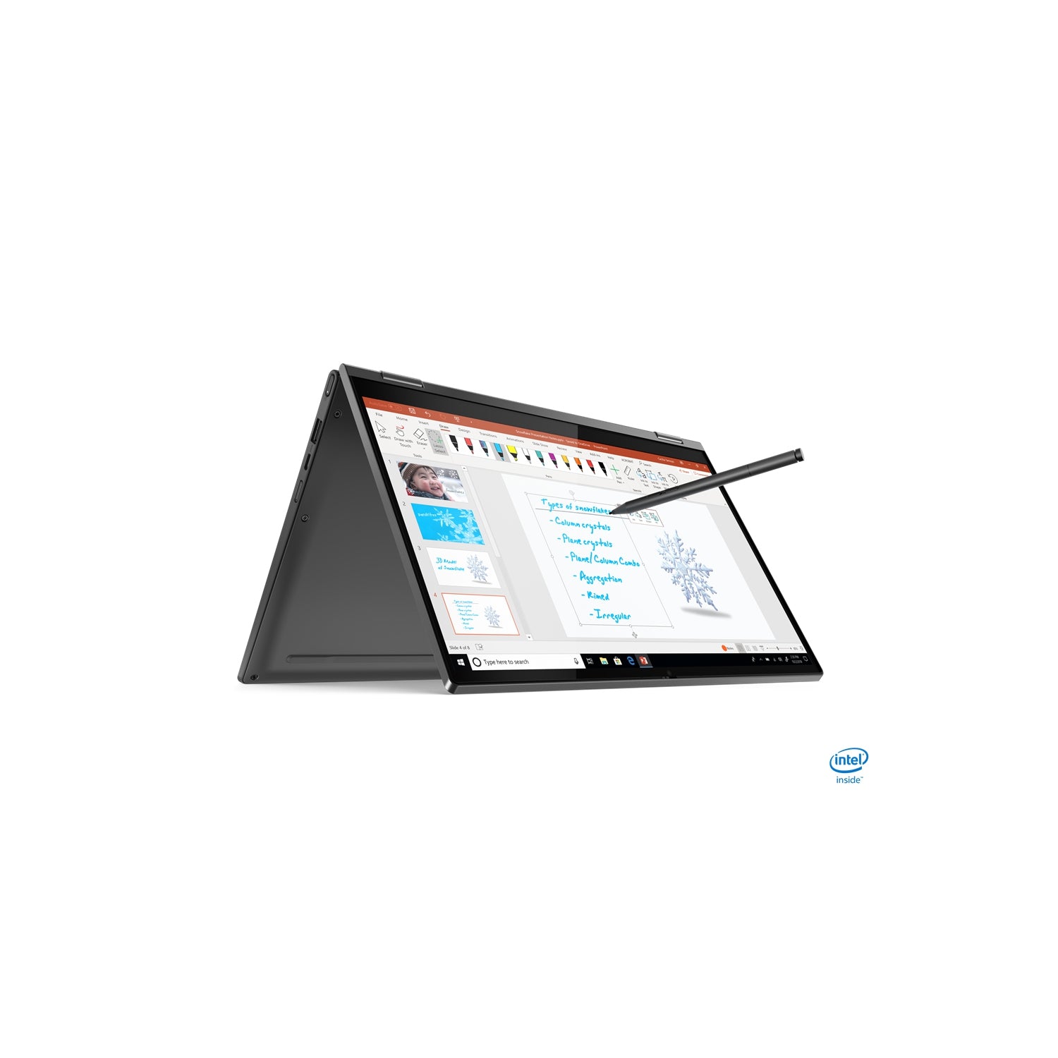 Refurbished (Excellent) - Lenovo Yoga 730-15IKB 2-in-1 i7-8550U 512GB SSD 16GB RAM 15.6" FHD Touch  Backlit Keyboard Win11 Grey - Image 2