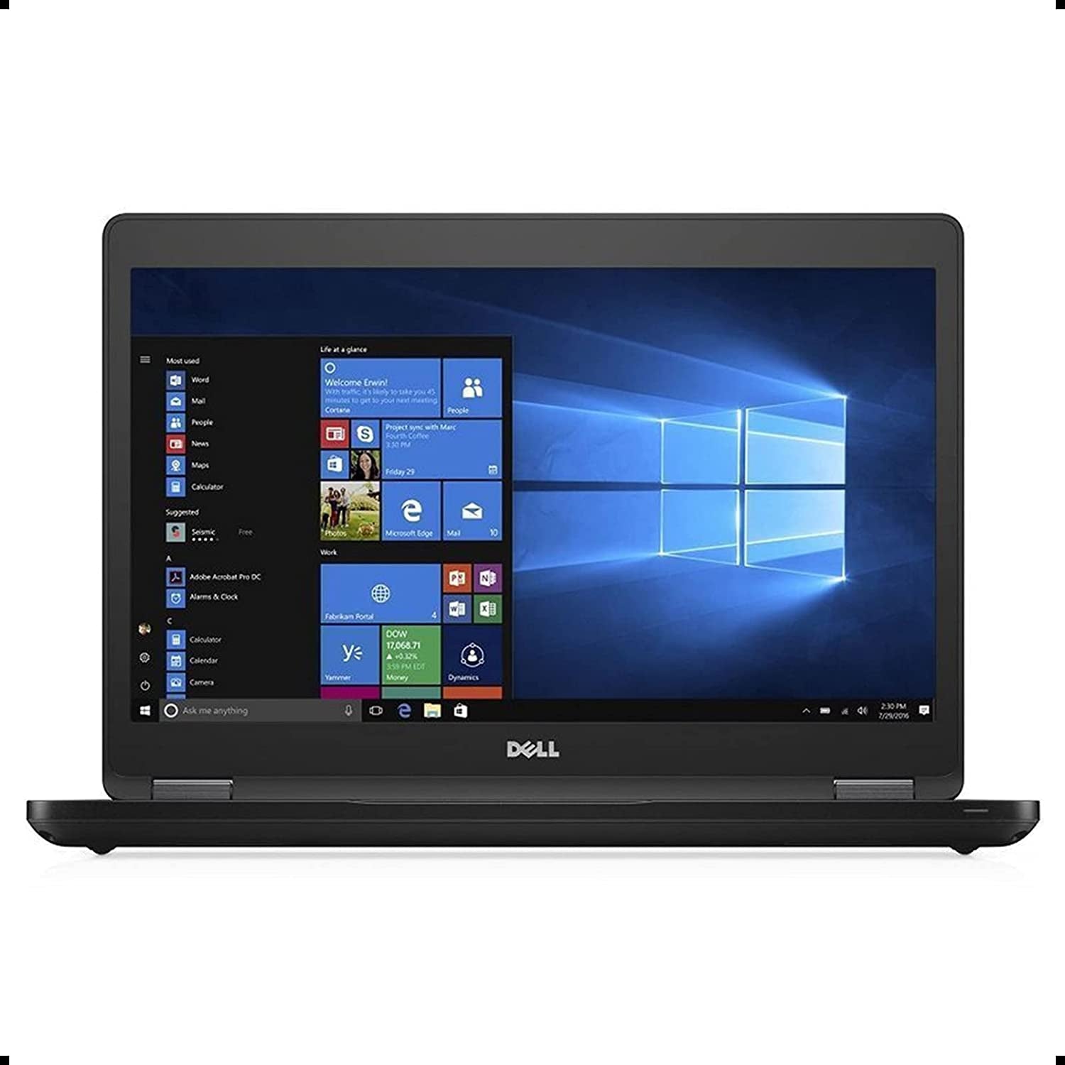 Refurbished (Excellent) - Dell Latitude 5480 14” Business Laptop: i5-6440HQ 2.60GHz Quad-Core, 16GB DDR4, 512GB SSD, 14” Display, Webcam, HDMI, Windows 11 Pro - Image 1