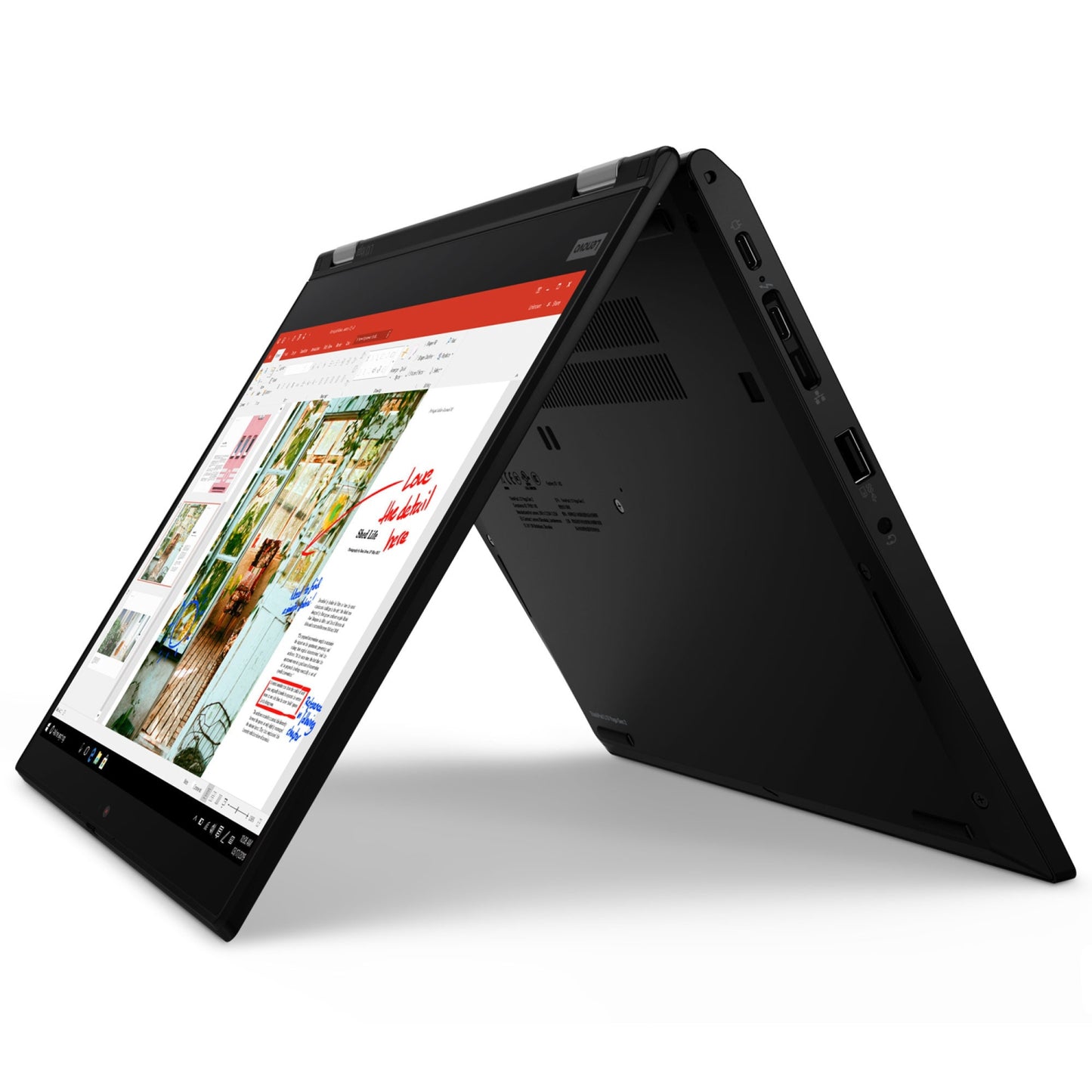 Refurbished (Excellent)  Lenovo ThinkPad L13 Yoga Gen 2 Intel 2-in-1 Laptop | 13.3" 1920x1080 FHD | Core i5-1135G7 - 1TB SSD Hard Drive - 8GB RAM | 4 cores @ 4.2 GHz Win 11 Pro - Image 2