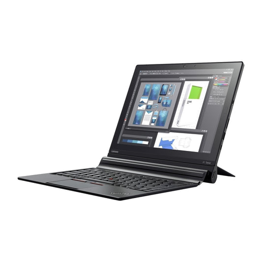 Refurbished(Excellent) - Lenovo ThinkPad X1 Tablet, 13.5" QHD  Touch , Backlit Keyboard Intel  Core m7-6Y75, 8GB RAM  512GB SSD , Win11 Pro Black  - Image 1