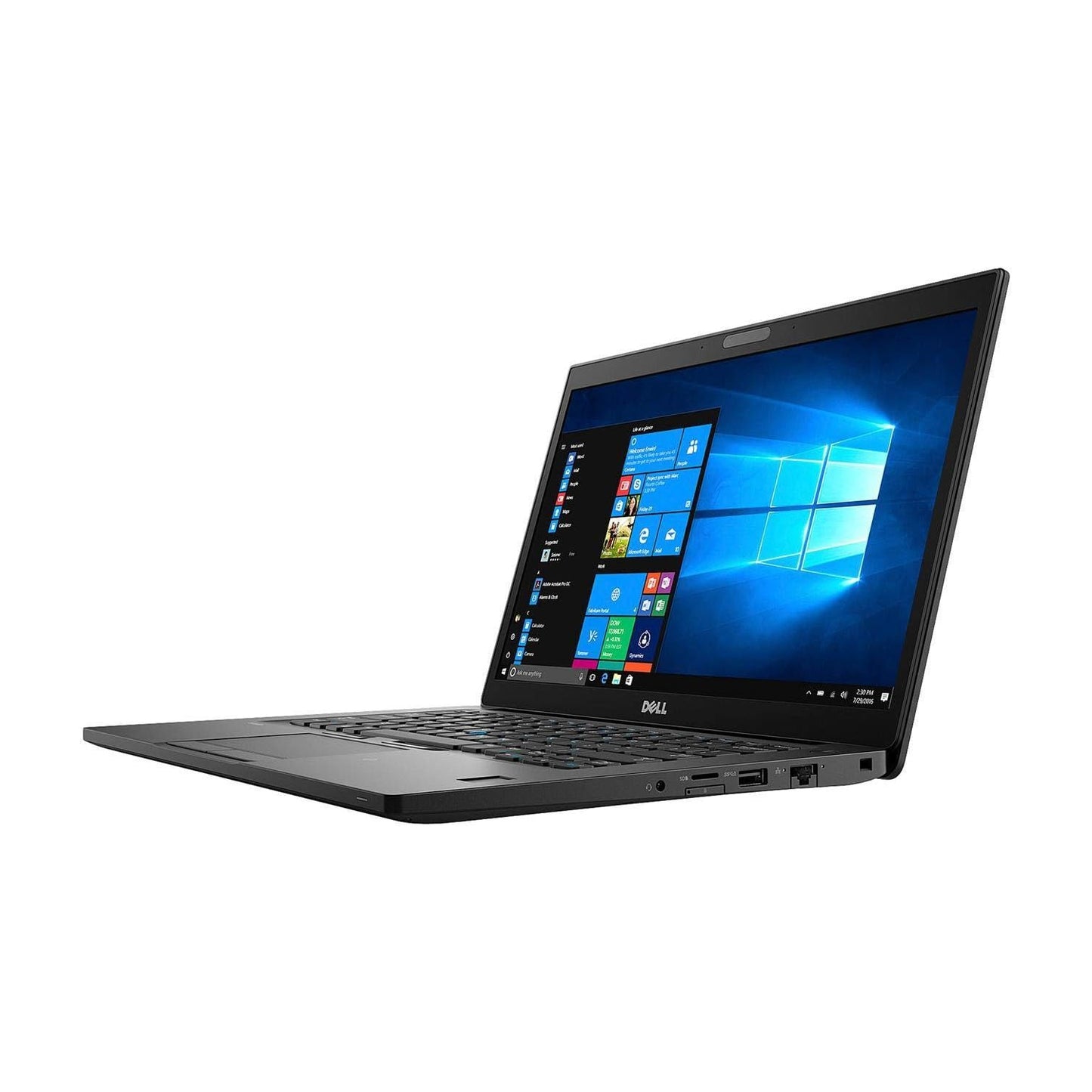 Refurbished (Excellent) Dell Latitude 7490, 14" FHD Touch , Backlit Keyboard , i7-8650U, 16GB RAM , 512GB SSD , Win 11 Black - Image 4