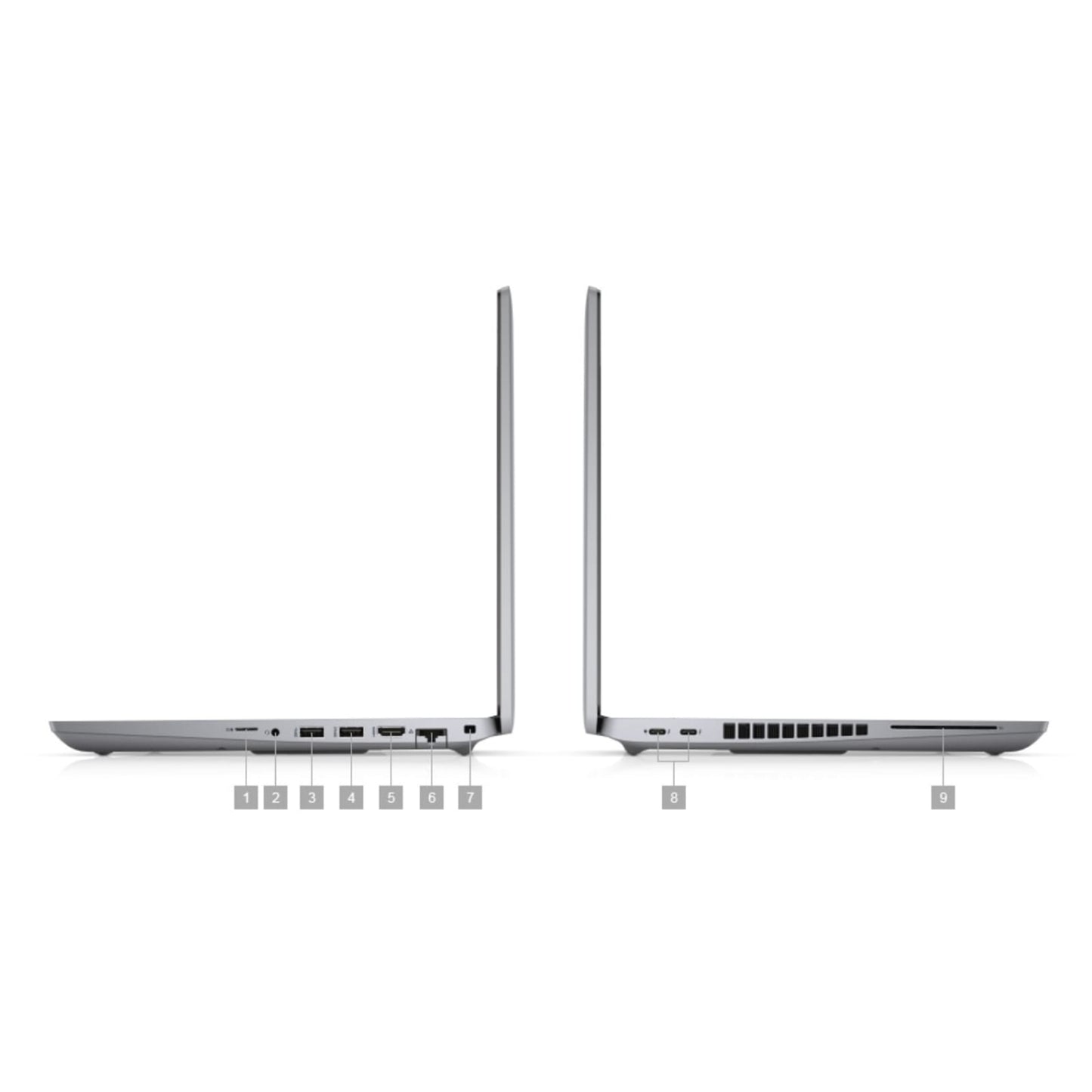 Refurbished (Excellent)  Dell Latitude 5521 Laptop | 15.6" 1920x1080 FHD Backlit Keyboard | Core i7-11850H - 256GB SSD - 16GB RAM | 8 cores @ 4.8 GHz Win 11 Pro Silver - Image 2
