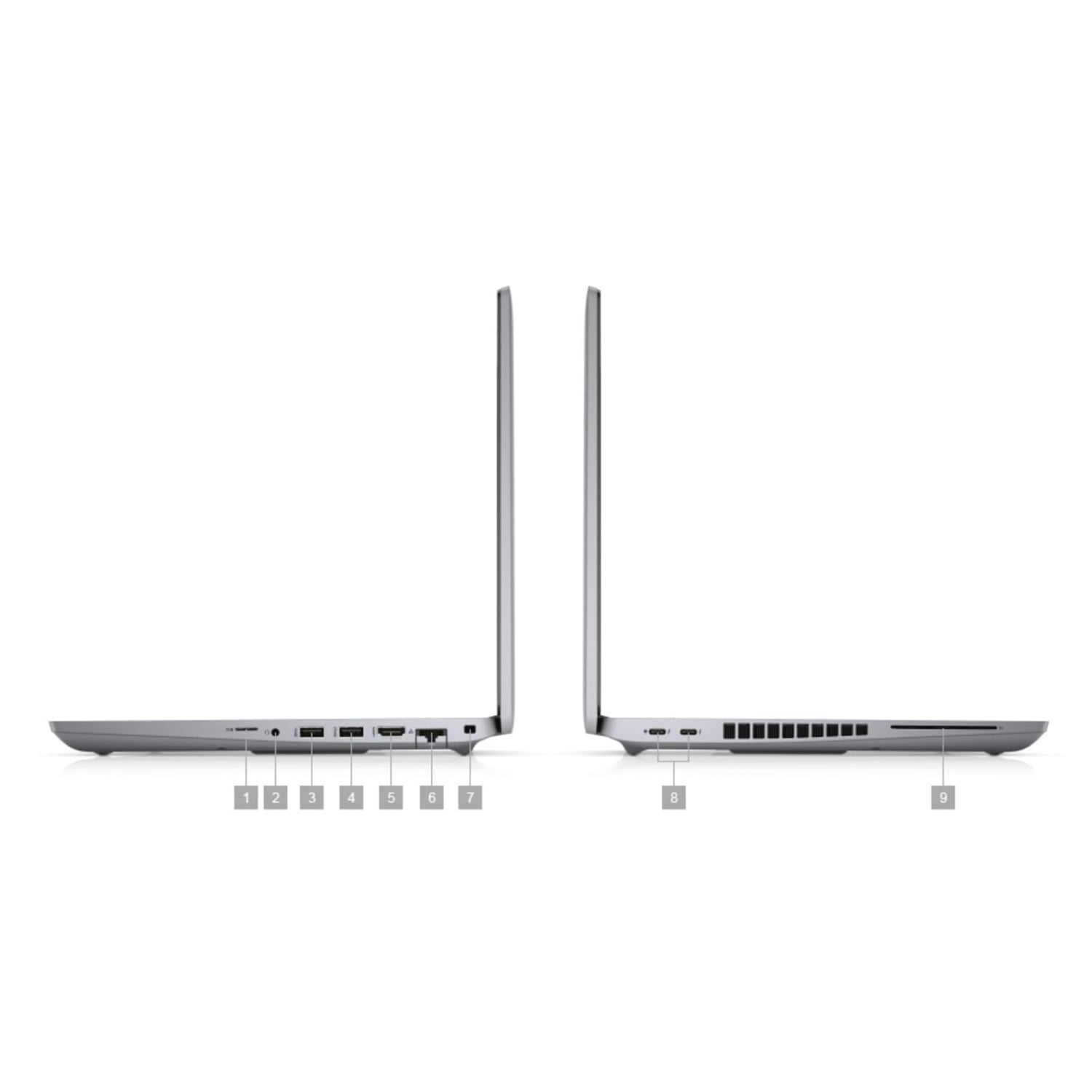 Refurbished (Excellent)  Dell Latitude 5521 Laptop | 15.6" 1920x1080 FHD Backlit Keyboard | Core i7-11850H - 256GB SSD - 16GB RAM | 8 cores @ 4.8 GHz Win 11 Pro Silver - Image 2