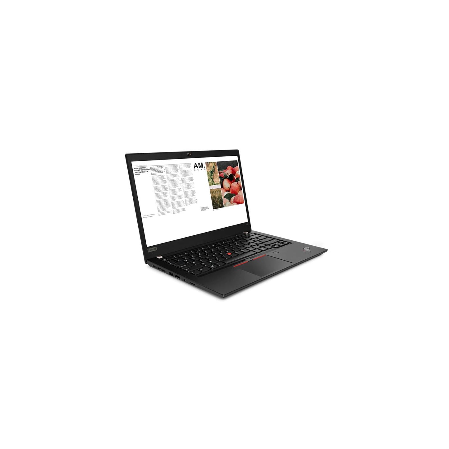 Refurbished (Excellent) - Lenovo ThinkPad 14" FHD Touch T490 i5-8365U 16GB RAM  512GB SSD 4 cores @4.10GHz Backlit Keyboard  Windows 11 Pro Black - Image 1