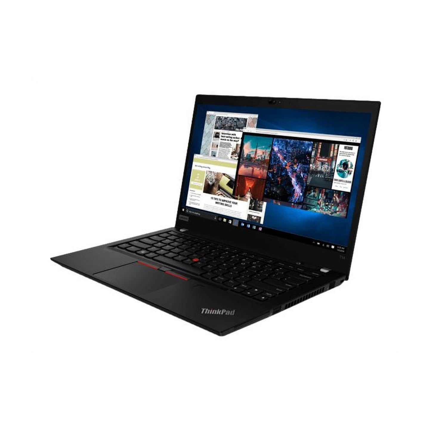 Refurbished (Excellent) - Lenovo Thinkpad T14 Gen 1 14" FHD Laptop, Intel Core i5-10210U 4.20GHz, 16GB RAM, 512GB SSD, GeForce MX330 2GB, Windows 11 Pro Black - Image 2