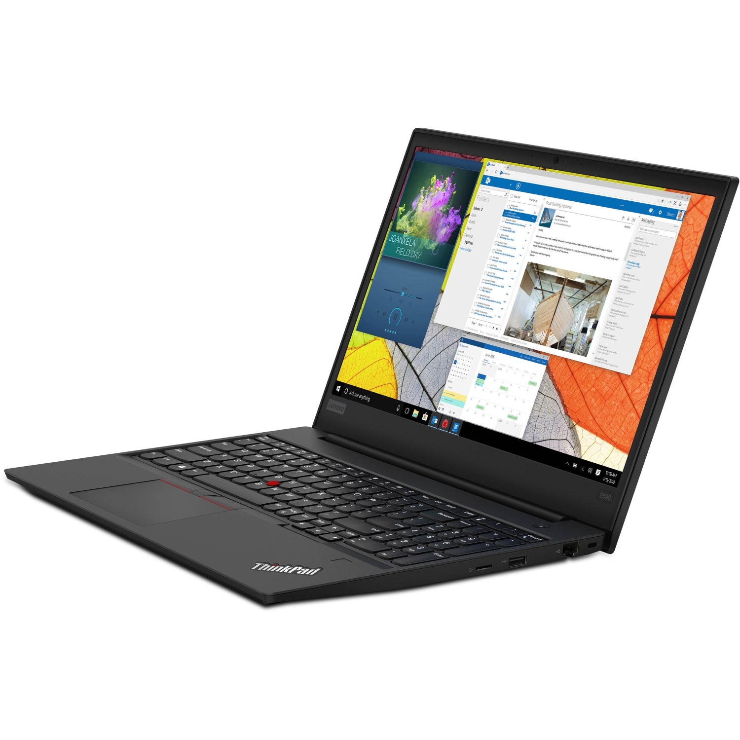Refurbished (Excellent) - Lenovo ThinkPad E590 15.6"/1920 x 1080 FHD / Intel UHD Graphics 620  / Intel Core i5-8265U/8GB RAM/256GB SSD/Windows 11 Pro - Image 3