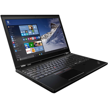 Refurbished (Excellent) LENOVO ThinkPad P51, 15.6" FHD Touch Nvidia Quadro M2200, i7-7820HQ, 32GB RAM , 1TB SSD , Win 11 Pro Black - Image 1