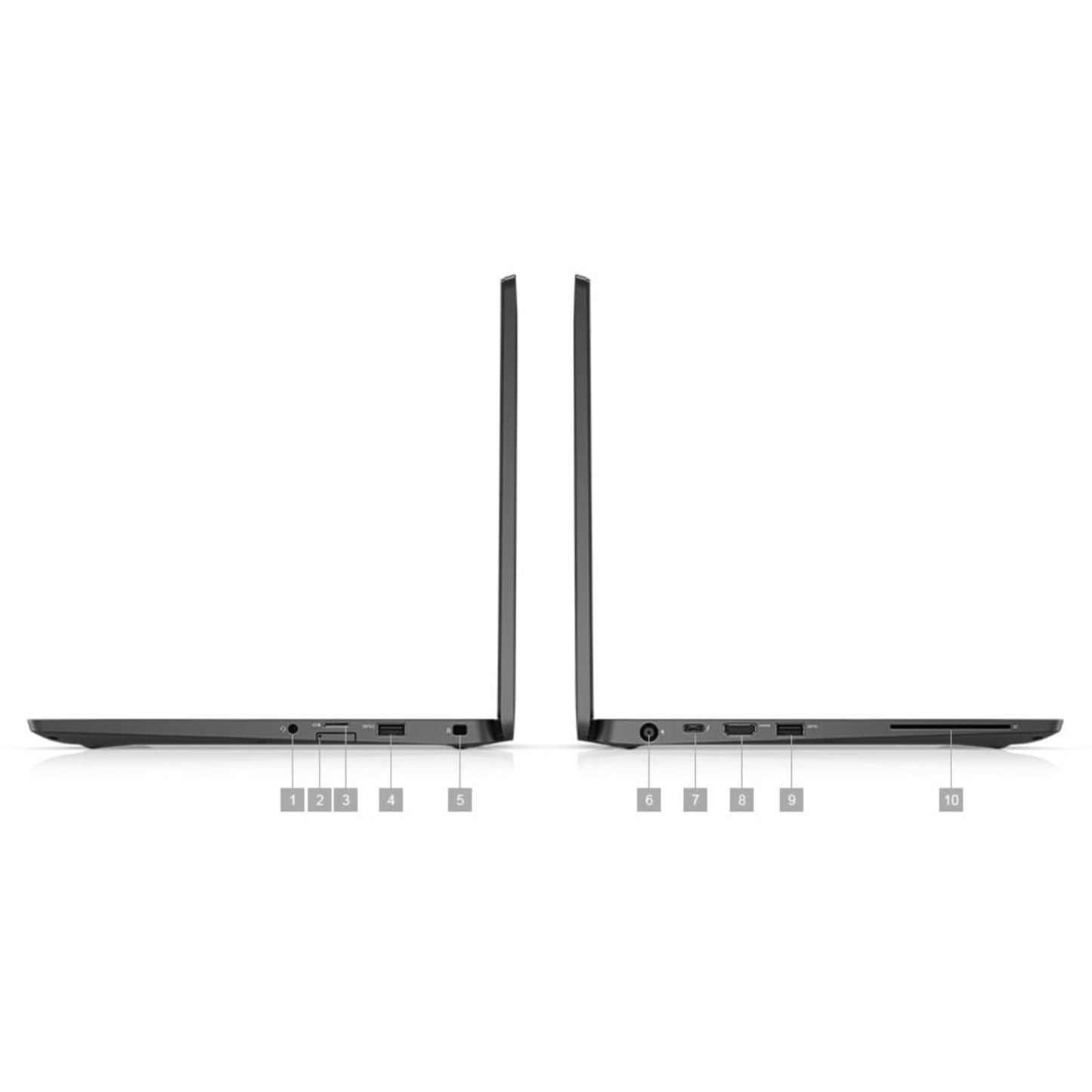 Refurbished (Excellent) Dell Latitude 7400 Laptop | 14" FHD | Core i7-8665U - 256GB SSD - 8GB RAM | Backlit Keyboard  4 cores @ 4.8 GHz Win 11 Pro Silver - Image 3