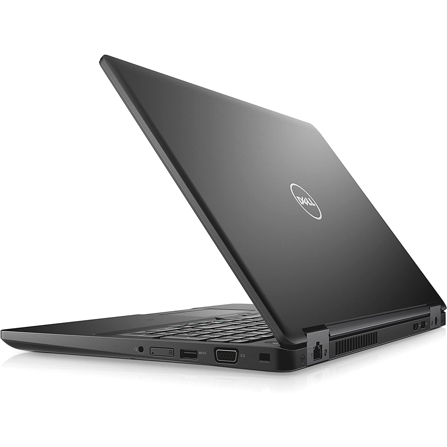Refurbished (Excellent) Dell Latitude 5580 15.6'' FHD  Laptop - Intel i5-6300U 2.4GHz, 8GB RAM , 256GB SSD, Backlit Keyboard , Win 11 Pro , Black - Image 3